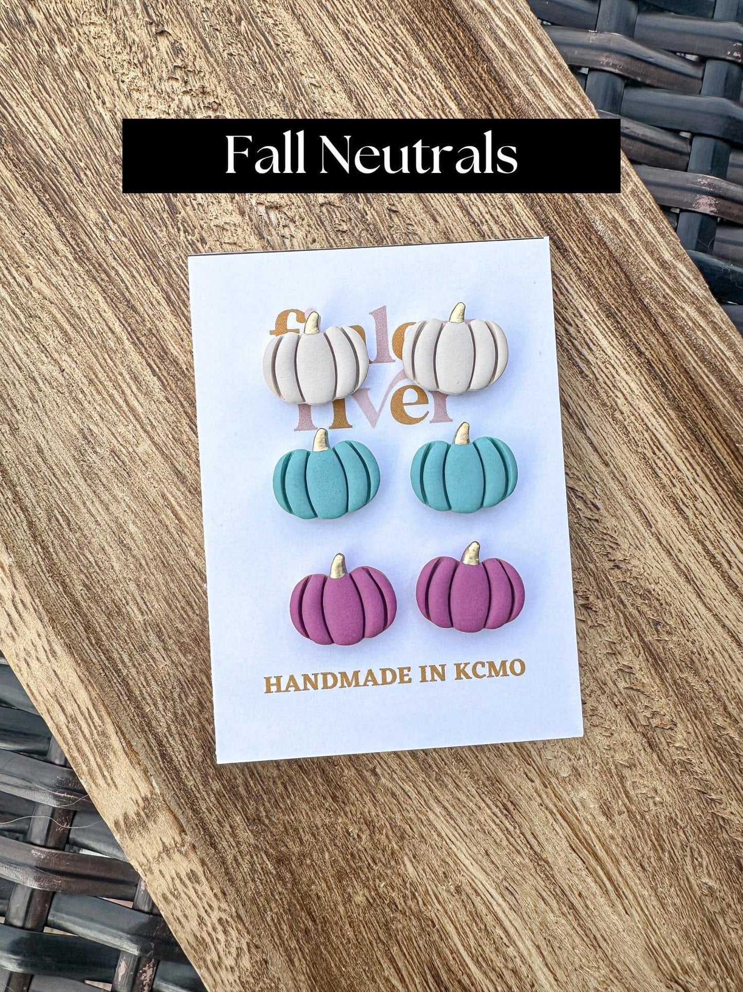 Pumpkin Earrings