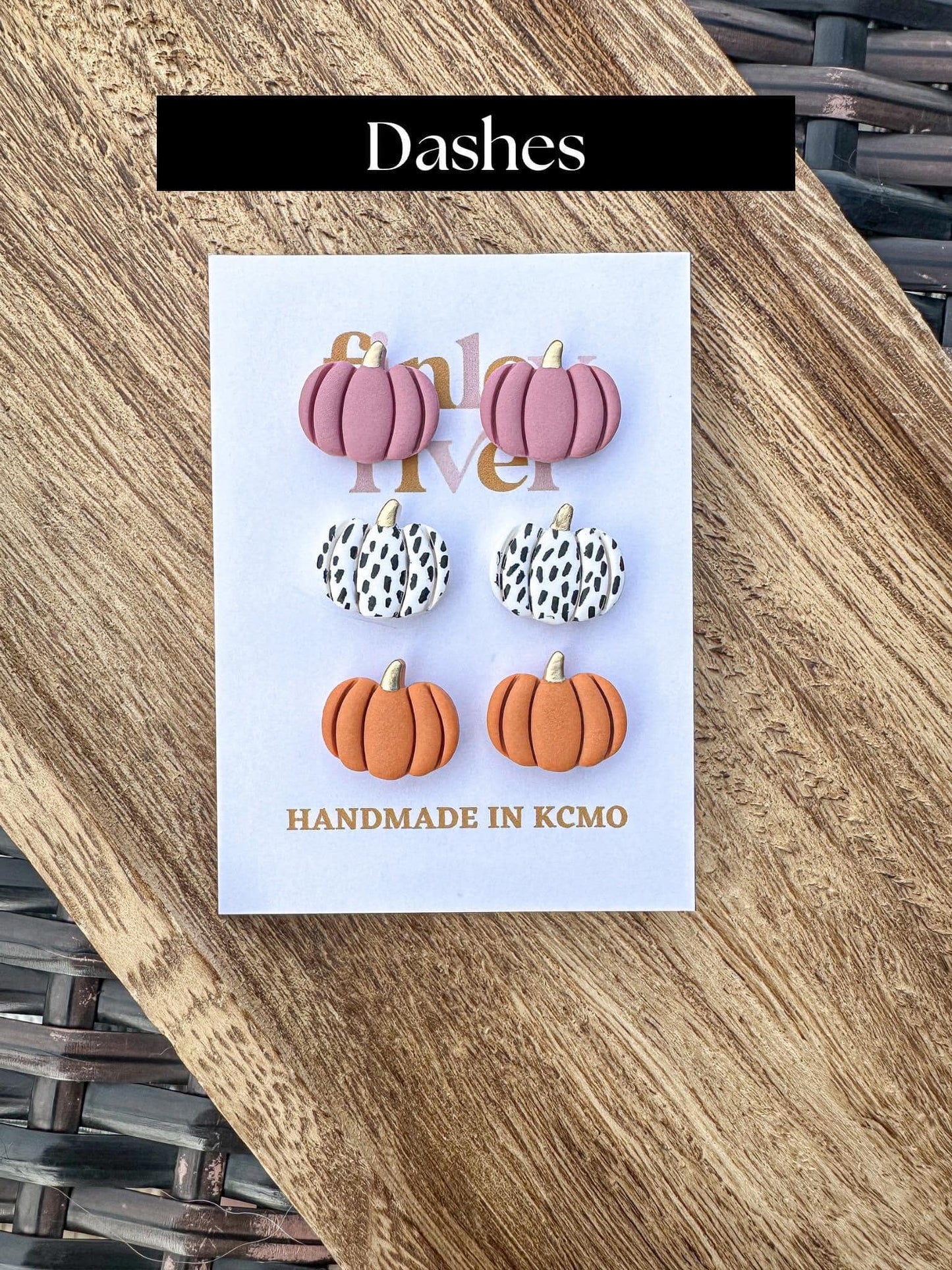 Pumpkin Earrings