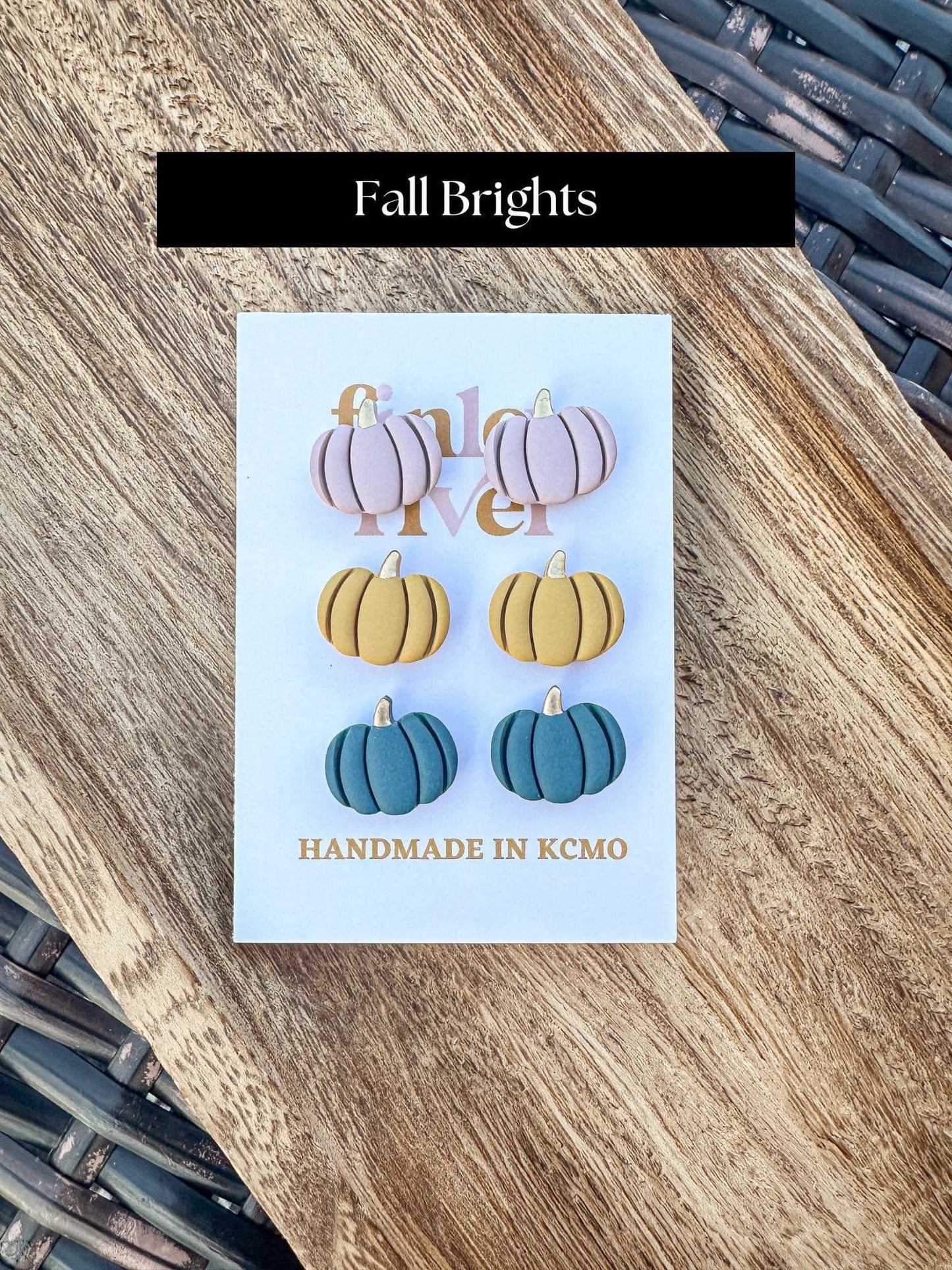 Pumpkin Earrings