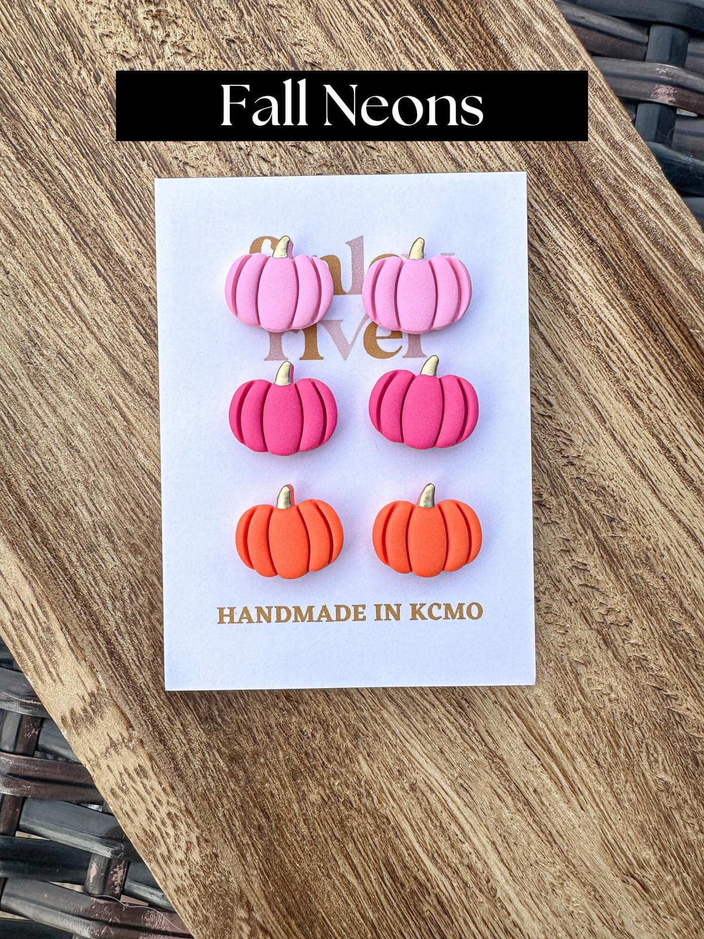 Pumpkin Earrings