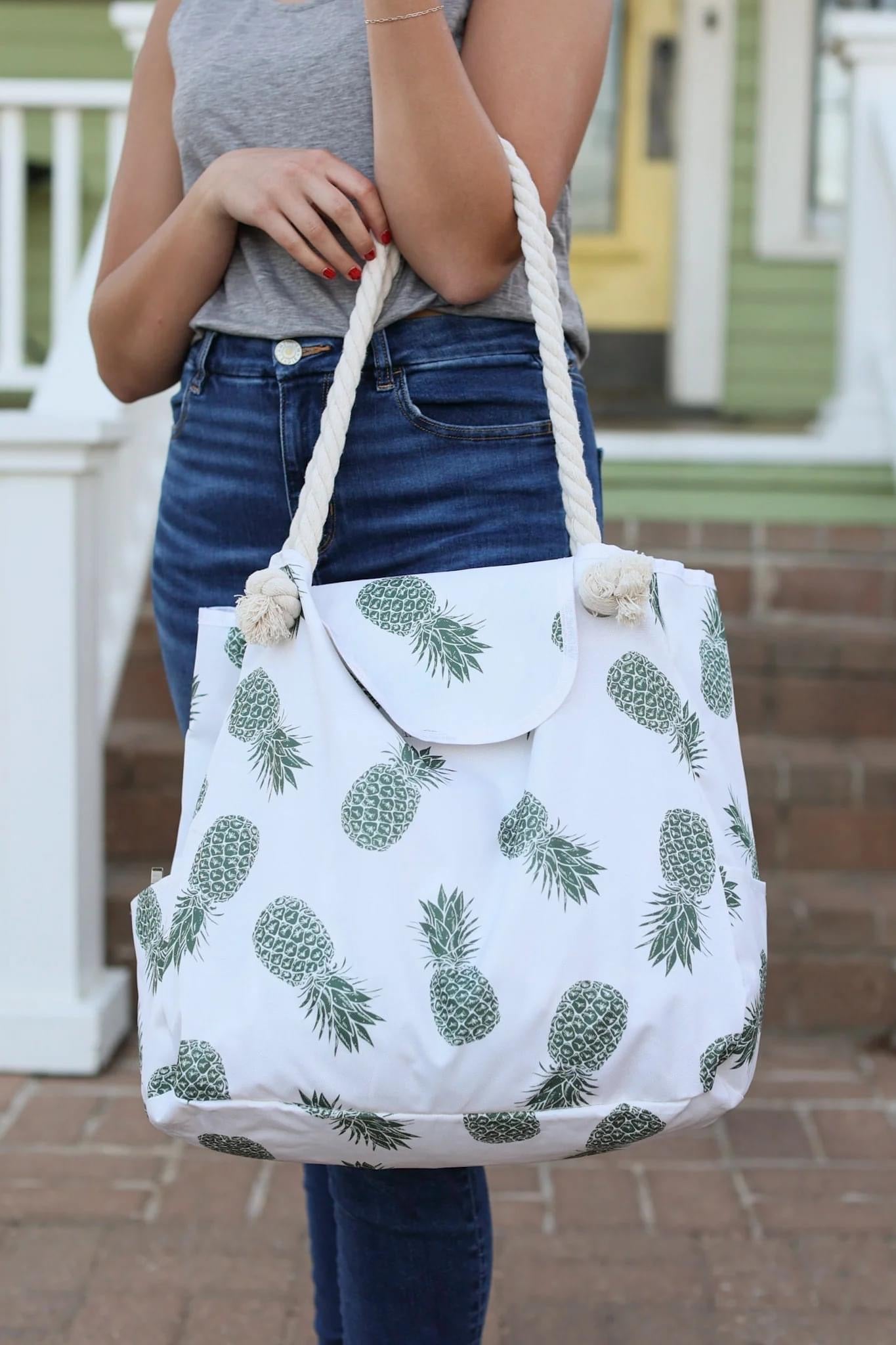 Pineapple Beach Bag