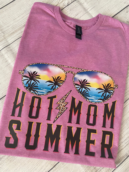 Hot Mom Summer Tshirt