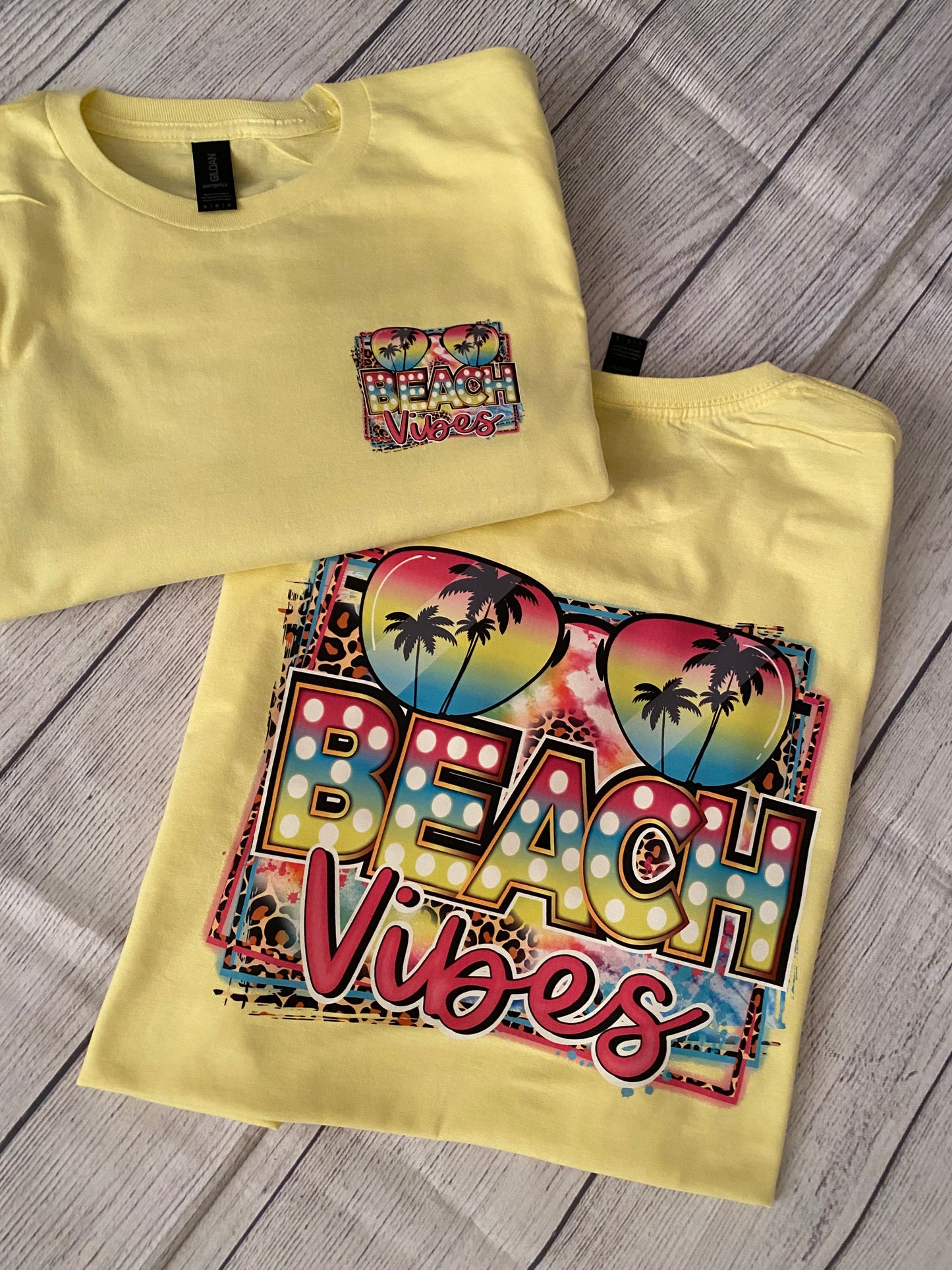 Colorful Beach Vibes Tshirt